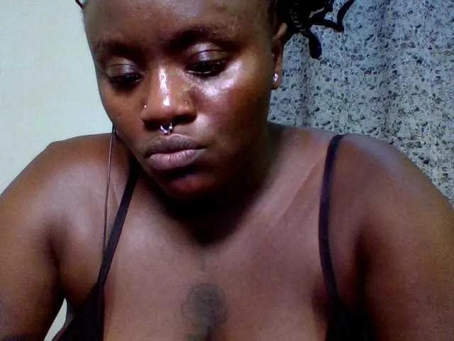 AfroBooty — being showered with tokens