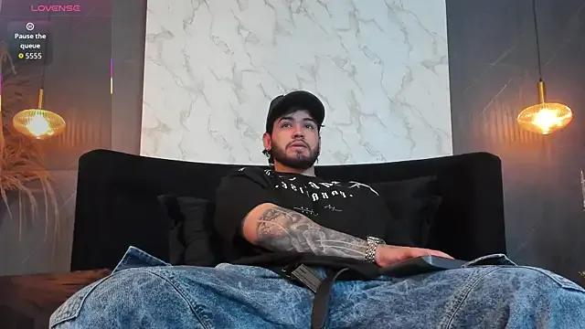 ElianKeiser — very hard cock masturbated with saliva