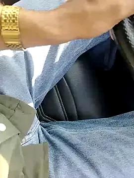 sexychd — masterbating with salaiva in running ca